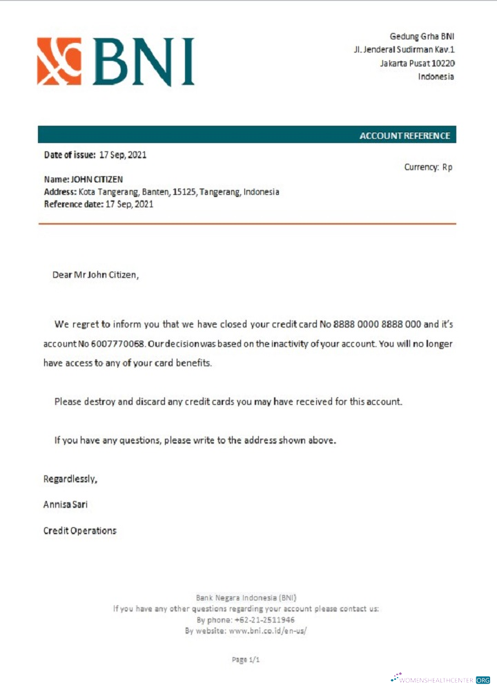 Download Indonesia Bank Negara closure reference Photoshop template